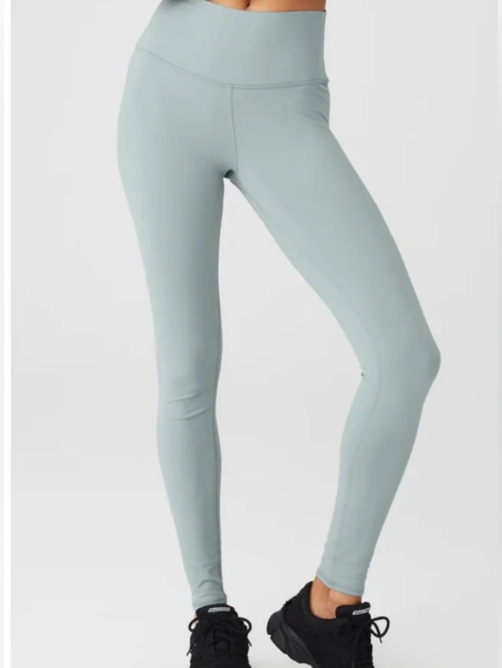 ALO Airbrush legging in cosmic grey size SM